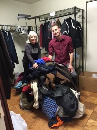 BFM students collect coats for Syrian refugees